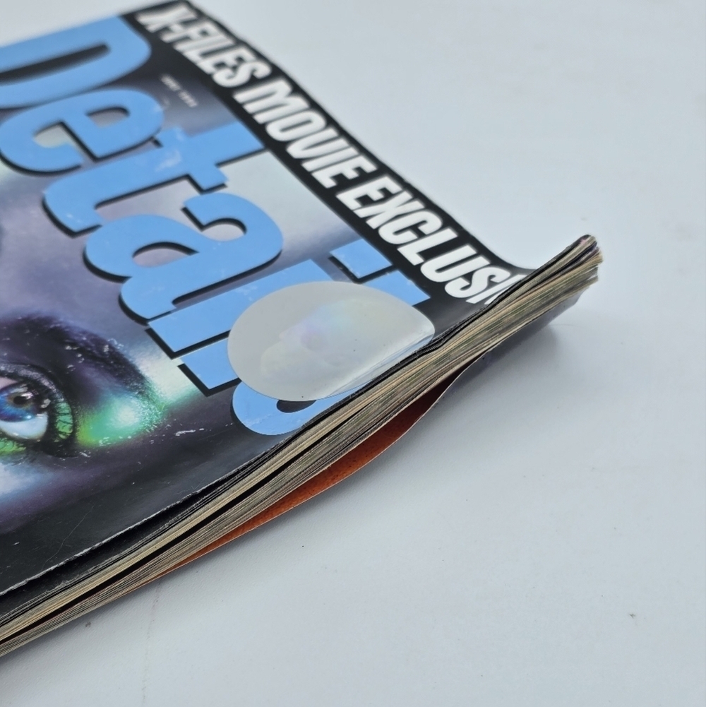 Vintage Details Magazine June 1998 X-Files Movie Exclusive Issue - Picture 4 of 12